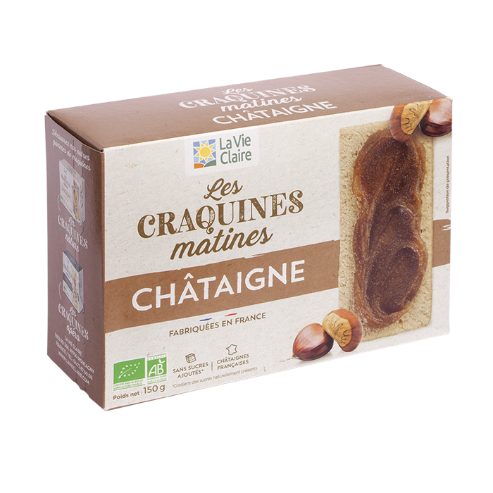 Crunchy chestnut toast 150g - La Vie Claire